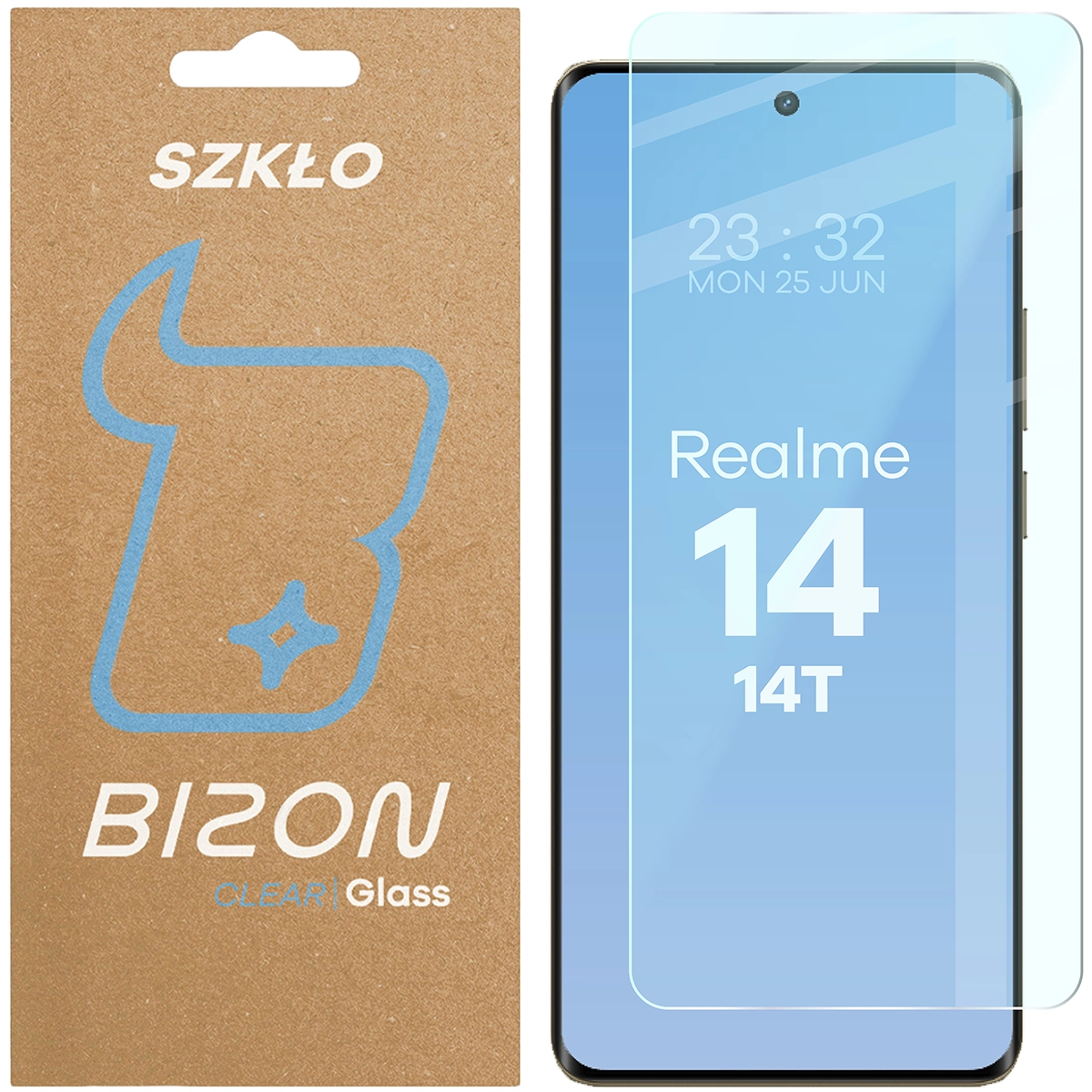 Szkło hartowane Bizon Glass Clear do Realme 14 5G / 14T 5G